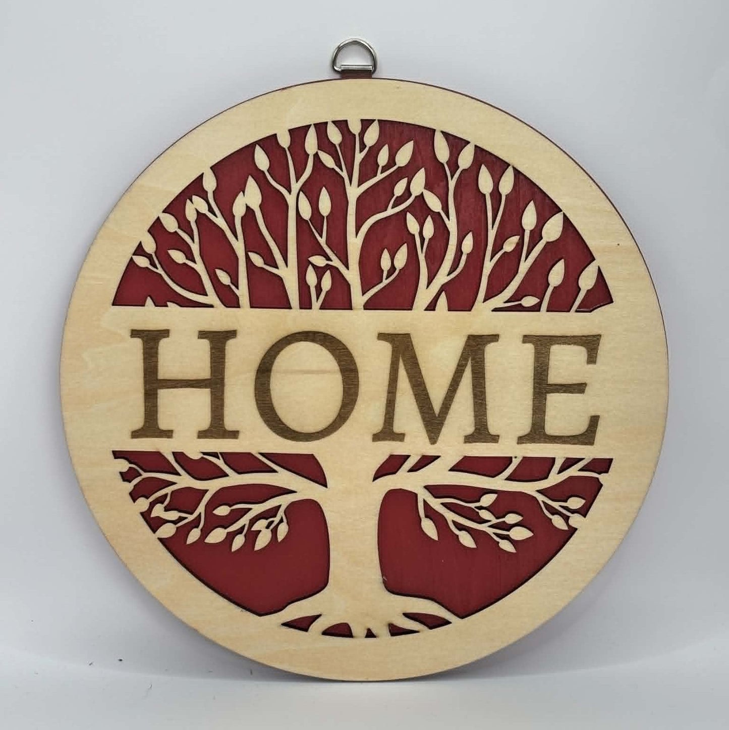 Tree of Life HOME Wooden Hanging