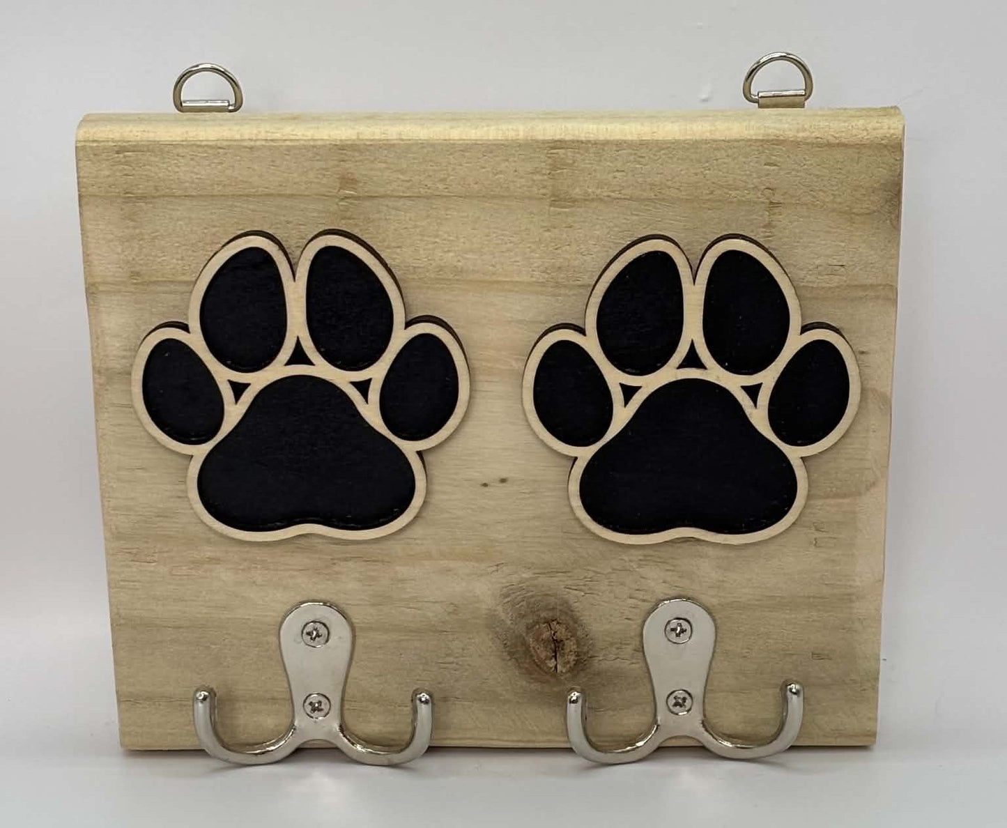 Double Dog Lead & Key Holder