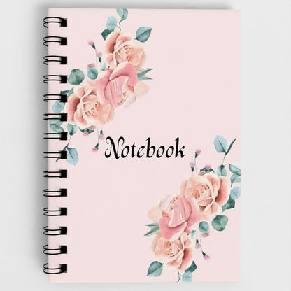A5 Notebook - Roses Floral