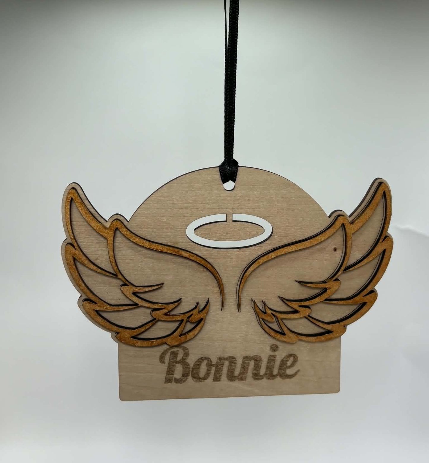 Personalised Angel Wings Memorial